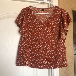 Shein floral top